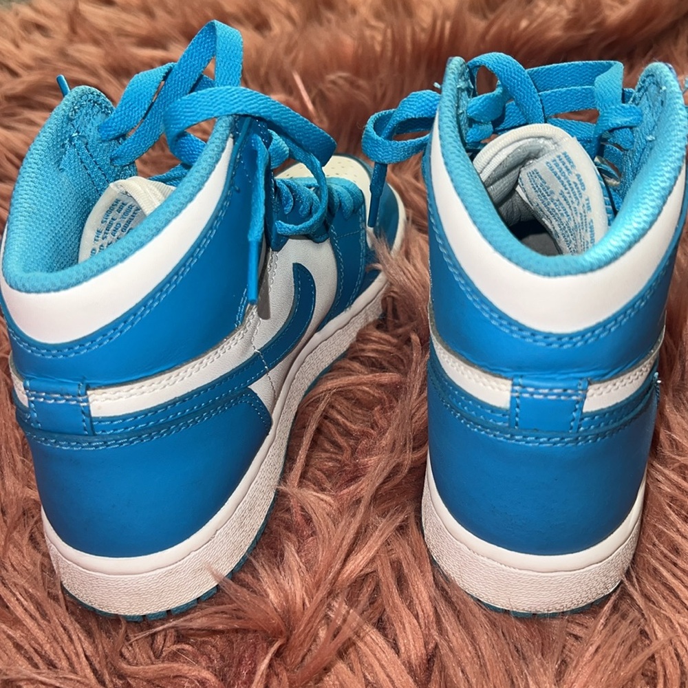 Jordan 1 UNC Dark Powder Blue size 5.5/36 - Picture 8 of 9